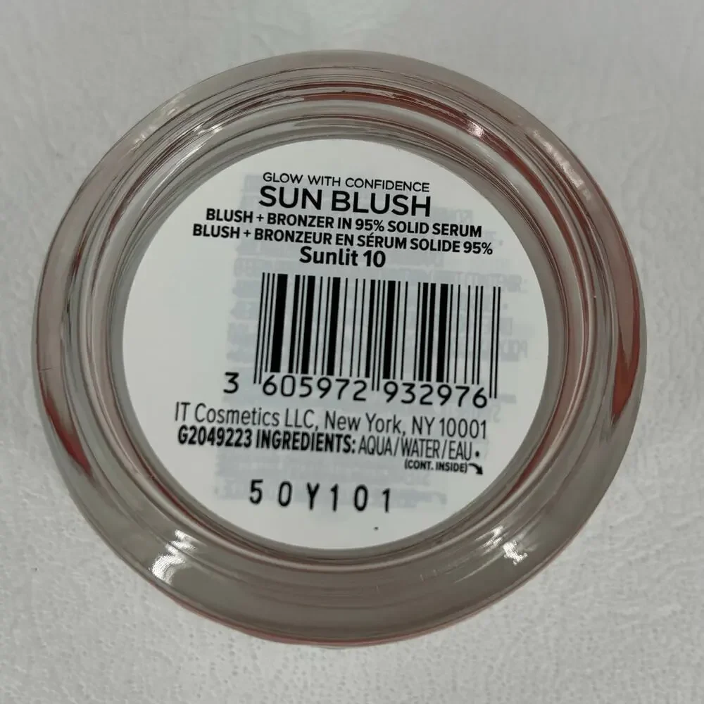 IT Cosmetics Sun Blush Bronzer Glow With Confidence 0.63 oz Sunlit 10 NEW SEALED